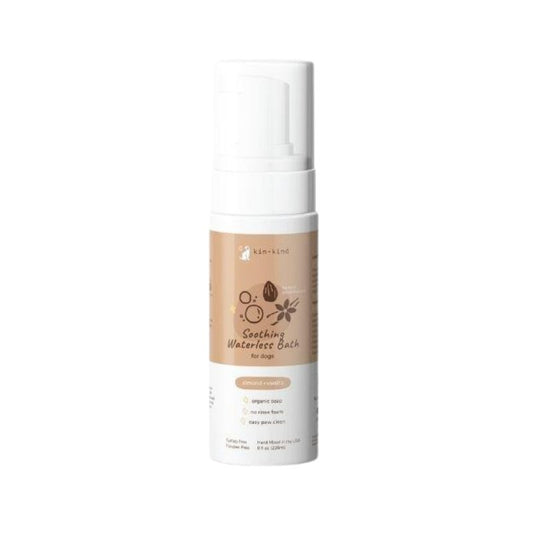Kin+Kind Soothing Almond+Vanilla Waterless Bath for Dogs - 236ml
