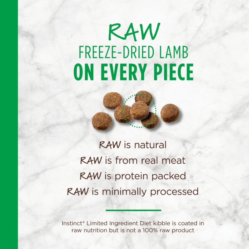 Instinct Limited Ingredient Diet Grain-Free Recipe with Real Lamb Dog - 4lb