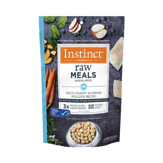 Instinct Freeze-Dried Raw Meal Grain-Free Pollock MSC Recipe Dog - 9oz