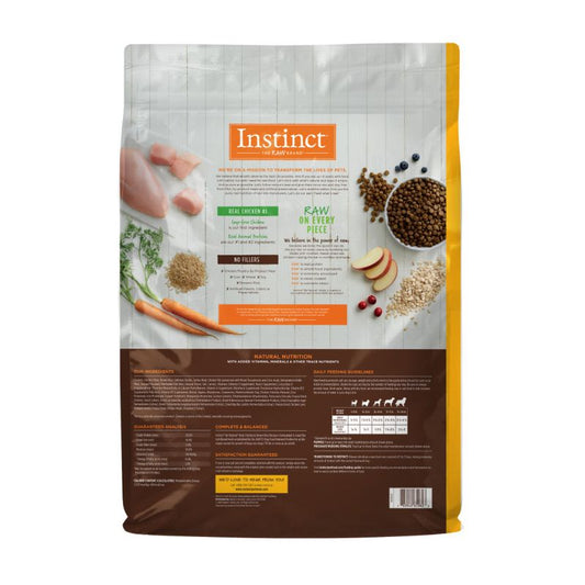 Instinct Be Natural Real Chicken & Brown Rice Recipe Dry Dog Food - 25lb
