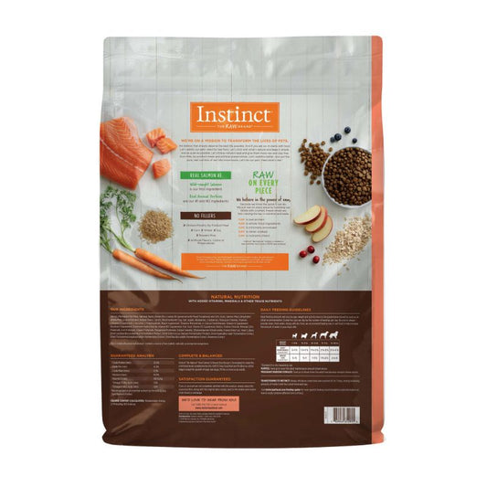 Instinct Be Natural Real Salmon & Brown Rice Recipe Dry Dog Food - 24lb