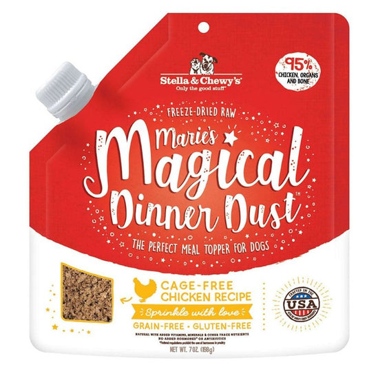 Stella & Chewy’s Marie’s Magical Dinner Dust Chicken Freeze-Dried Dog Food Topper - 7oz