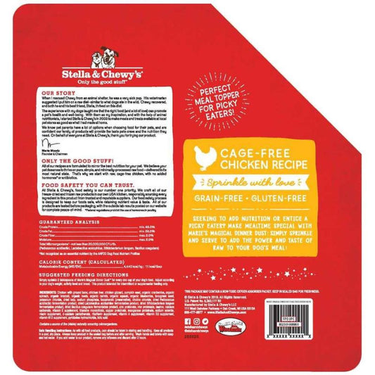 Stella & Chewy’s Marie’s Magical Dinner Dust Chicken Freeze-Dried Dog Food Topper - 7oz