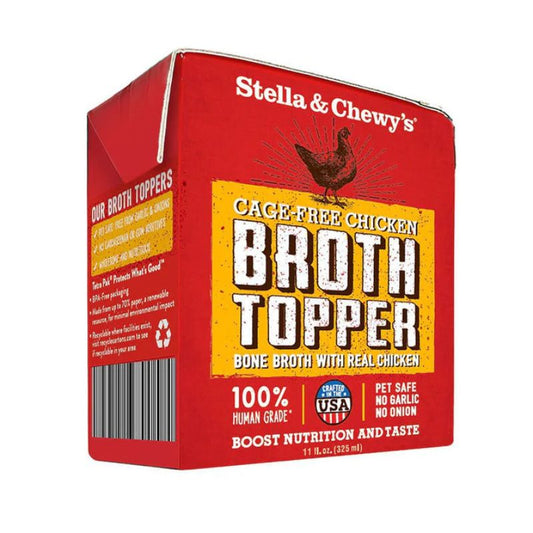 Stella & Chewy's Cage-Free Chicken Broth Topper For Dogs - 11 oz