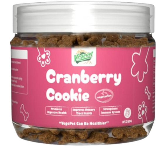 Vegepet Cranberry Cookie - 250g