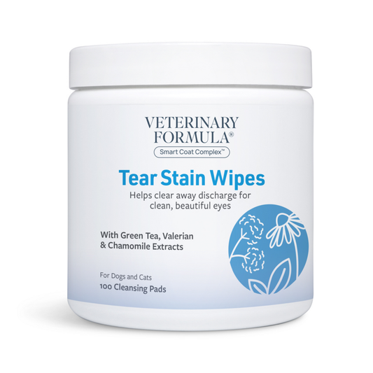 Veterinary Formula Smart Coat Complex Tear Stain Wipes 100 Wipes