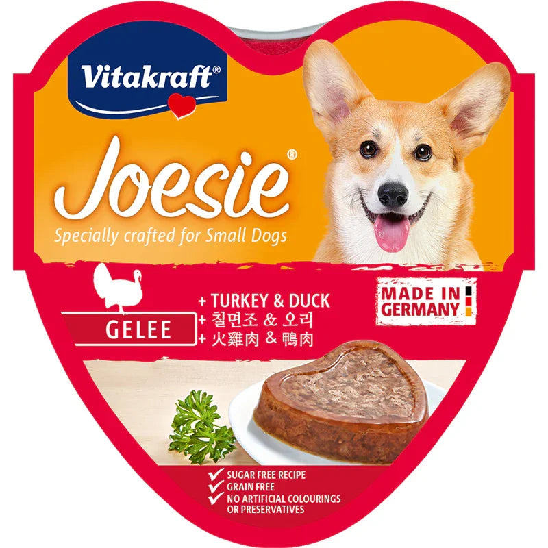 Vitakraft Joesie + Turkey & Duck, Jelly, Asia 85g