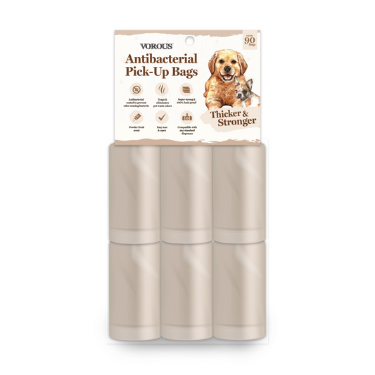 Vorous Antibacterial Dog Poop Bag 90pcs