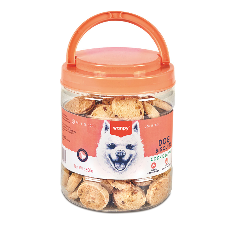 Wanpy Apple Cookies For Dogs - 500g
