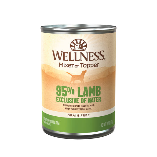 Wellness 95% Lamb Recipe Wet Dog Food 13.2oz