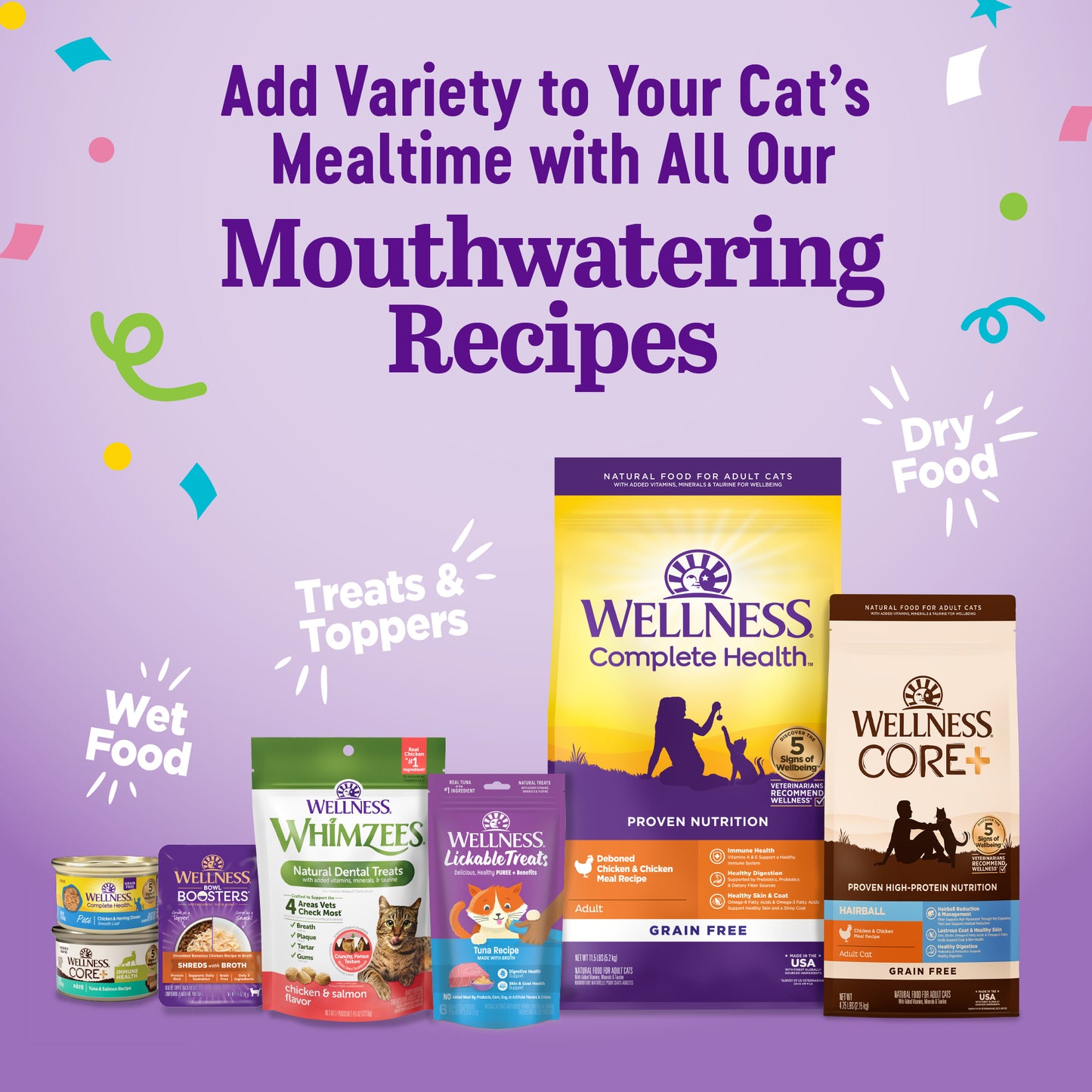 Wellness Appetizing Entrees Shredded Chicken & Salmon Recipe Wet Cat Food 1.4oz