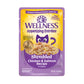 Wellness Appetizing Entrees Shredded Chicken & Salmon Recipe Wet Cat Food 1.4oz