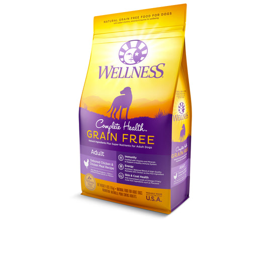 Wellness Complete Health Grain Free Adult Deboned Chicken & Chicken Meal Recipe Dry Dog Food