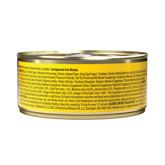 Wellness Complete Health Minced Tuna Dinner Canned Wet Cat Food 5.5oz