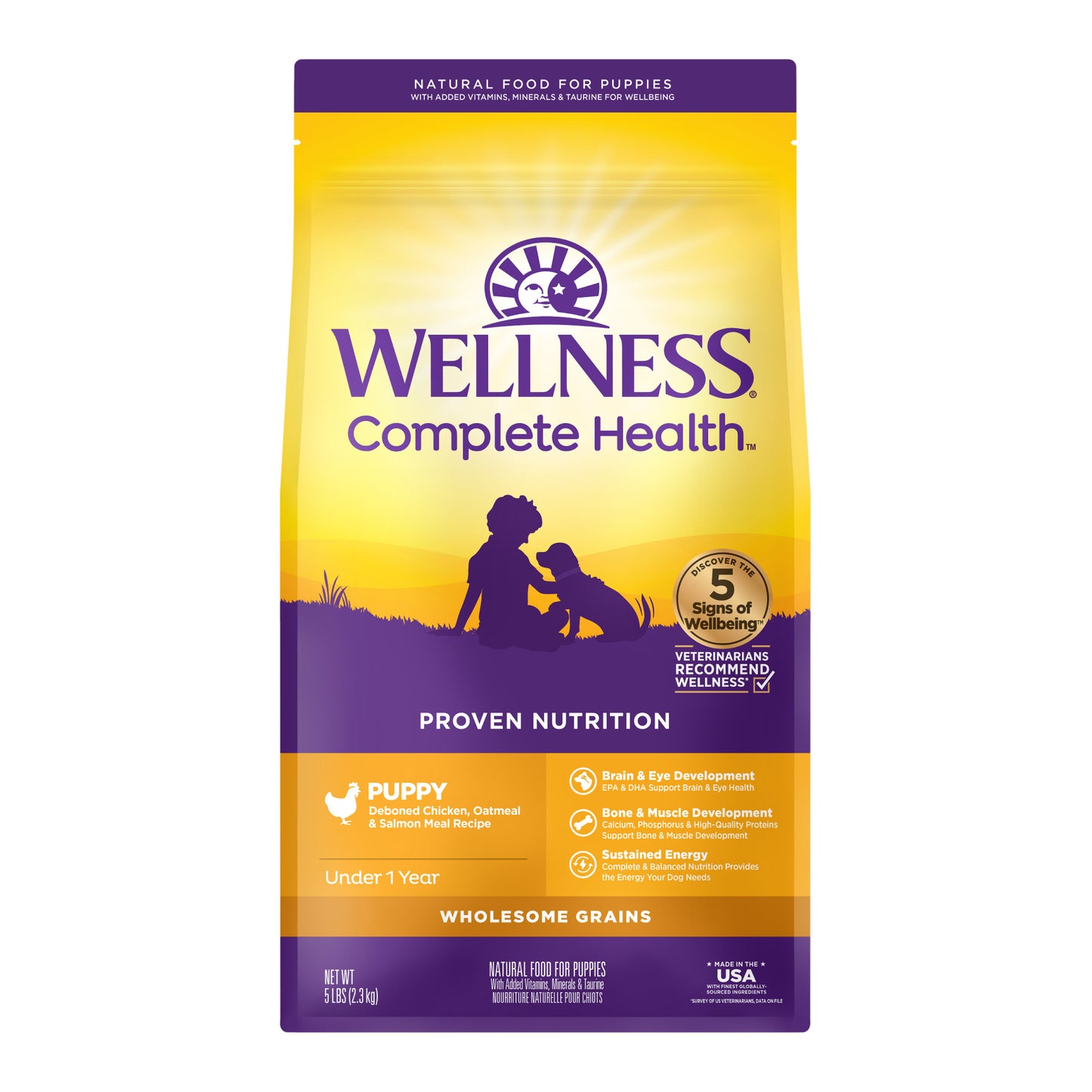 Wellness Complete Health Puppy Dry Dog Food