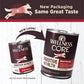 Two Wellness Core Digestive Health Beef Wet Dog Food cans, showing the old and new packaging designs.