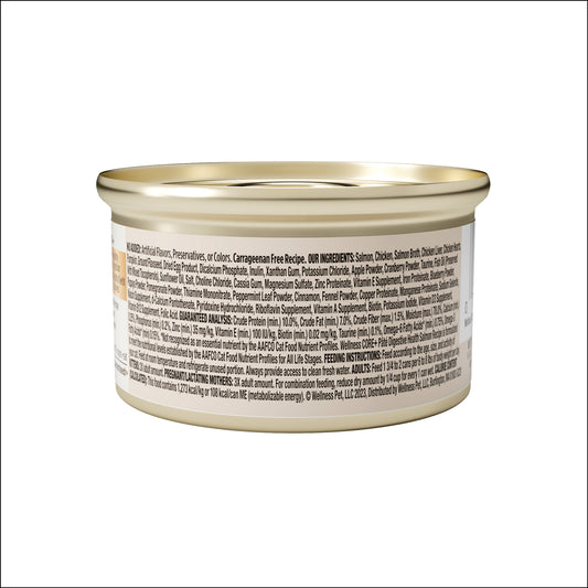 Wellness Core+ Digestive Health Pate Salmon Wet Cat Food 3oz