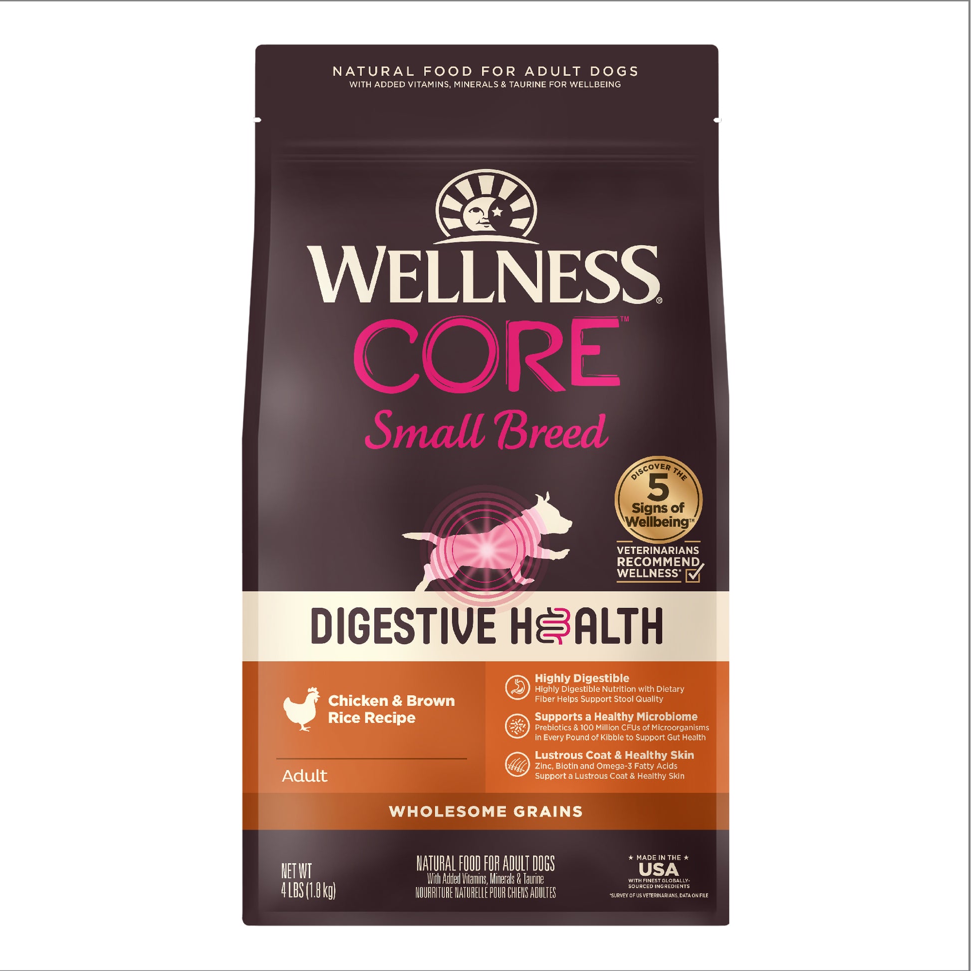 Wellness Core Digestive Health Small Breed Chicken Recipe Dry Dog Food