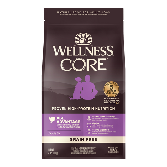 Wellness Core Grain Free Senior Age Advantage