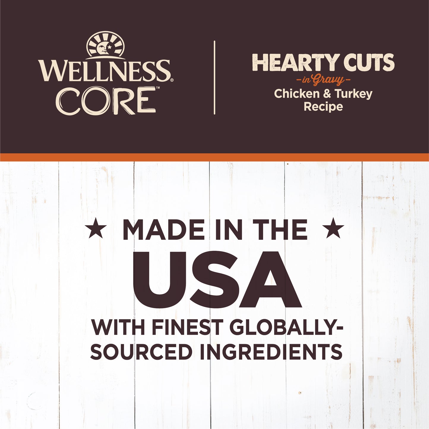 Wellness Core Grain-free Hearty Cuts In Gravy Chicken & Turkey Wet Dog Food 12.5oz