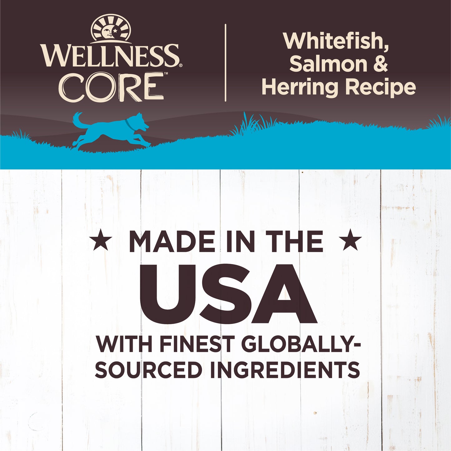 Wellness Core Salmon, Whitefish & Herring Formula Wet Dog Food 12.5oz