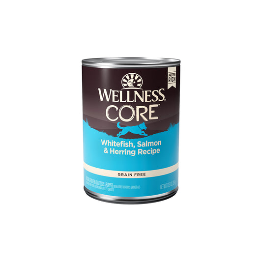 Wellness Core Salmon, Whitefish & Herring Formula Wet Dog Food 12.5oz