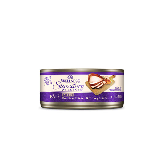 Wellness Core Signature Selects Paté Kitten Chicken & Turkey Entrée Wet Cat Food