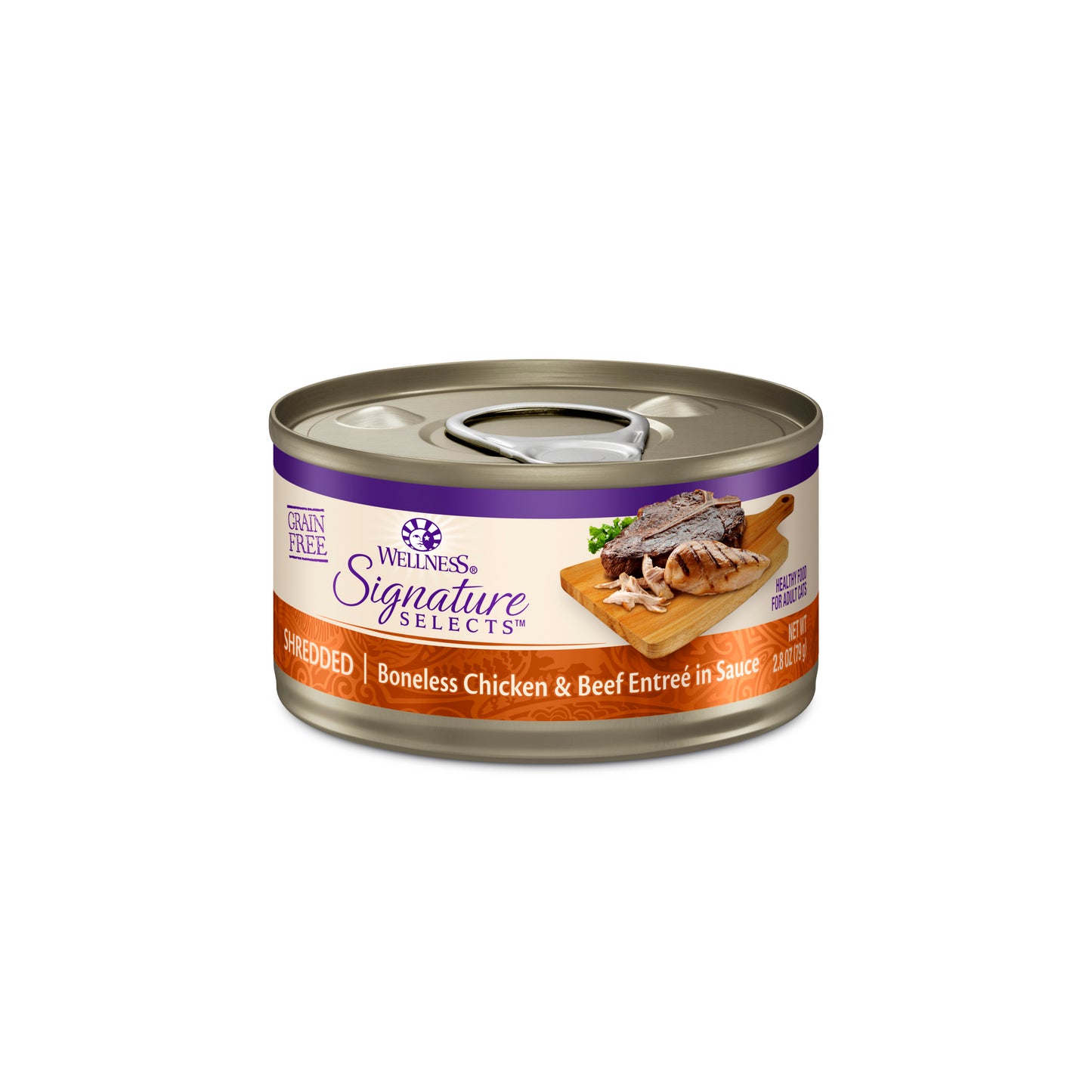 Wellness Core Signature Selects Shredded Boneless Chicken & Beef Entrée Wet Cat Food