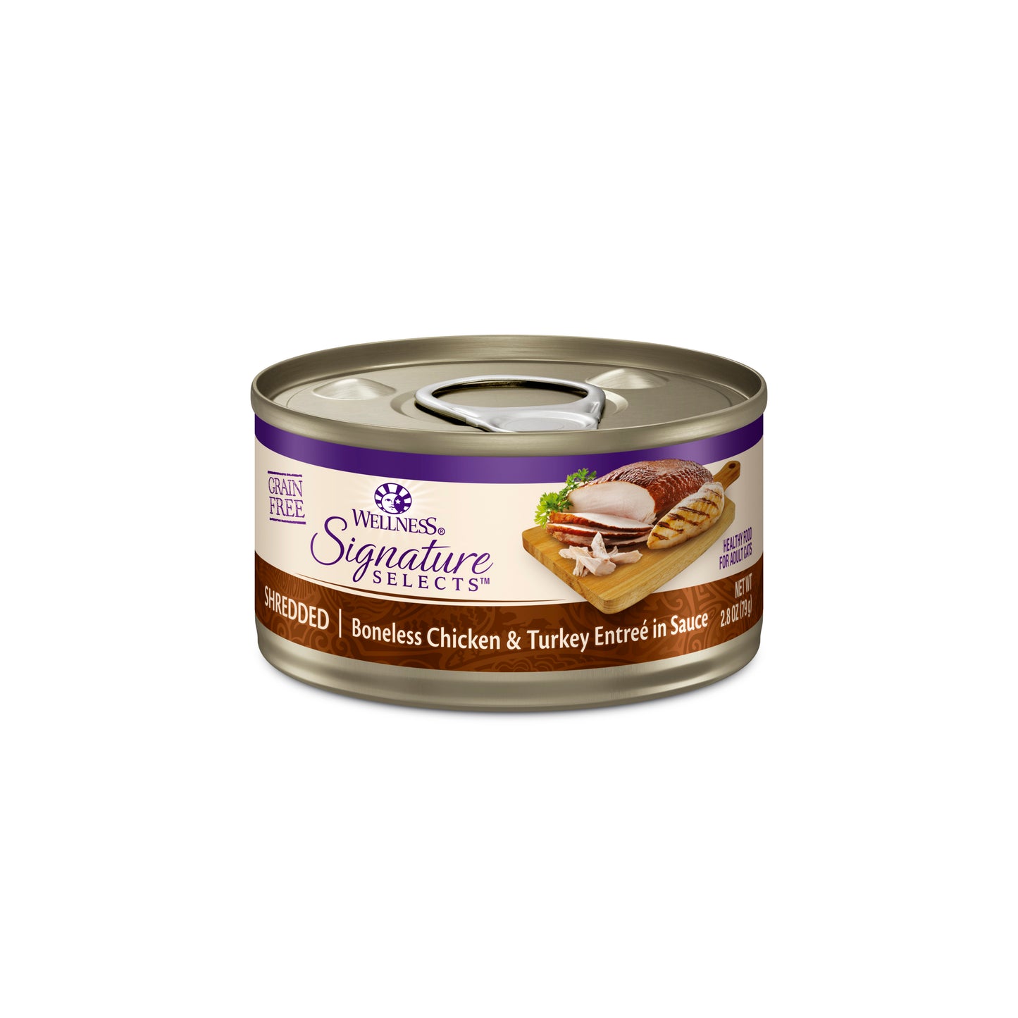 Wellness Core Signature Selects Shredded Boneless Chicken & Turkey Entrée Wet Cat Food