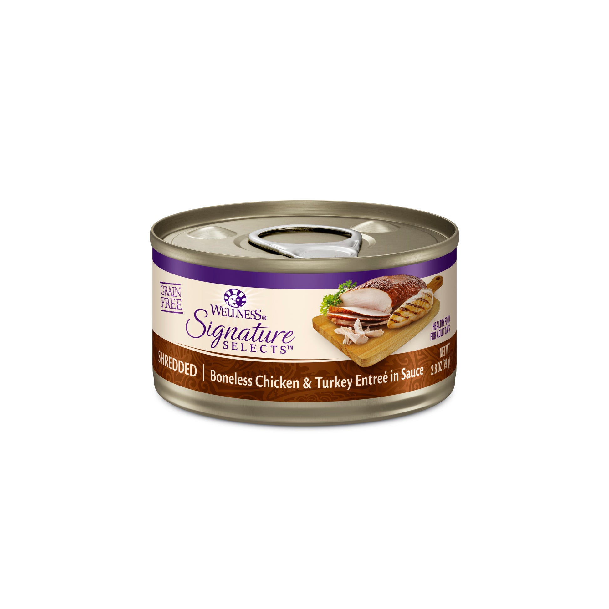 Wellness Core Signature Selects Shredded Boneless Chicken & Turkey Entrée Wet Cat Food