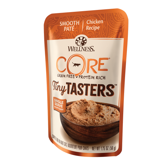 Wellness Core Tiny Tasters Pate Chicken Recipe Wet Cat Food 1.75oz
