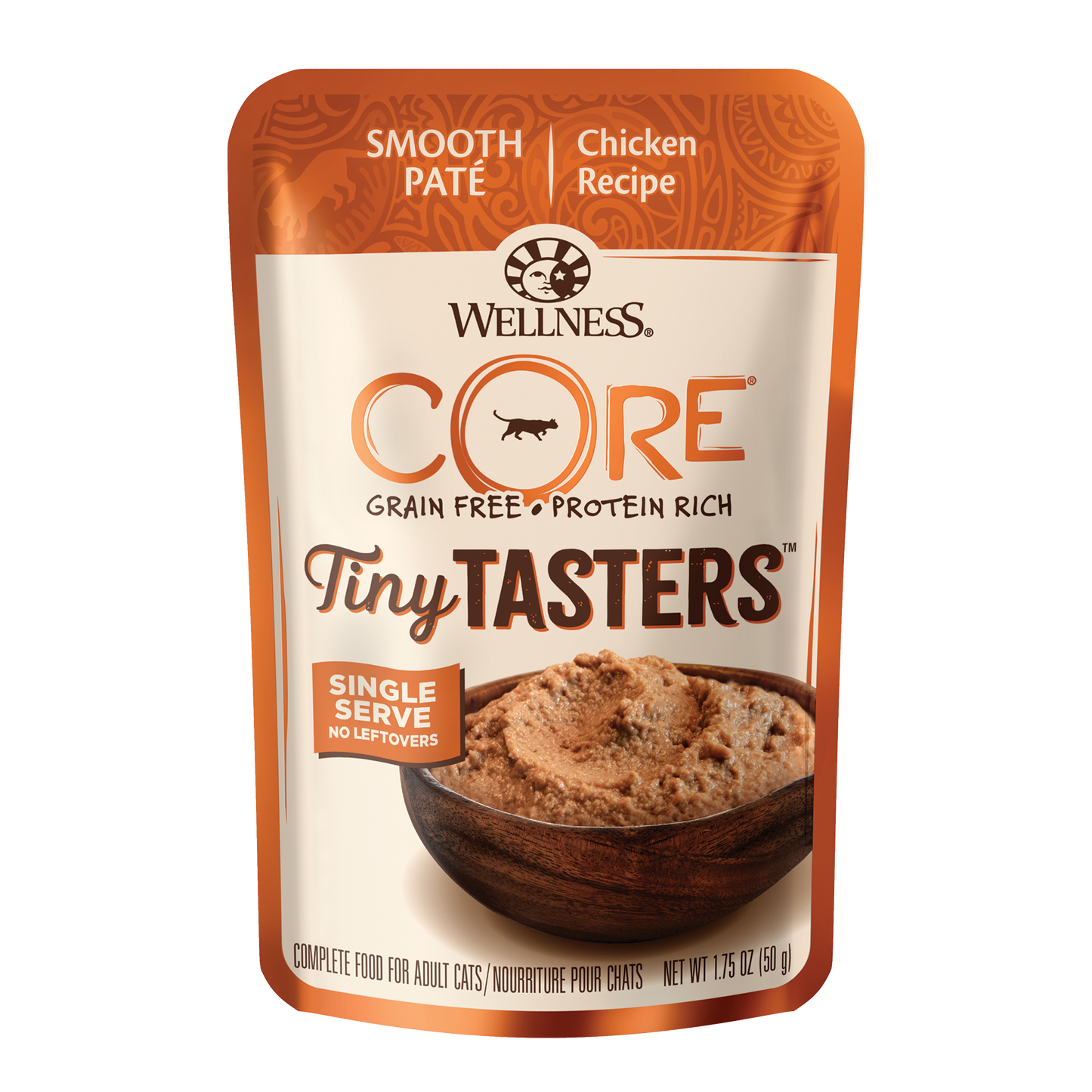 Wellness Core Tiny Tasters Pate Chicken Recipe Wet Cat Food 1.75oz