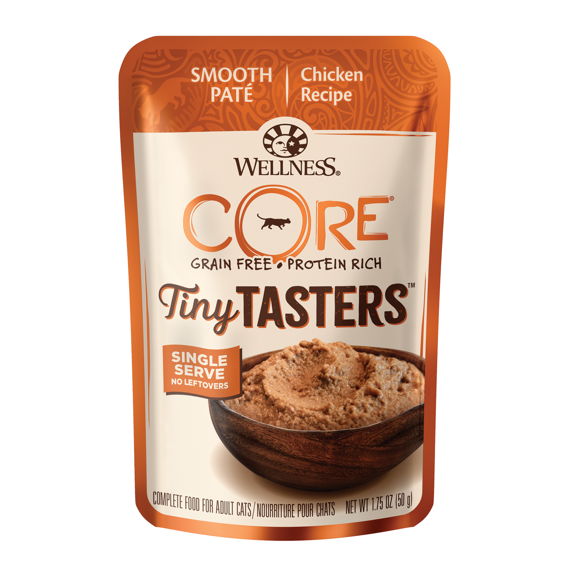 Wellness Core Tiny Tasters Pate Chicken Recipe Wet Cat Food 1.75oz