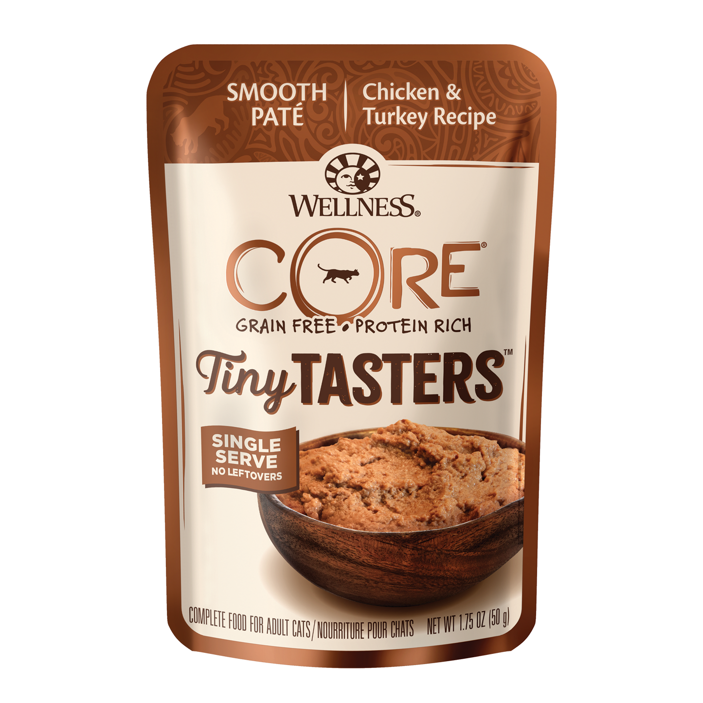 Wellness Core Tiny Tasters Pate Chicken & Turkey Recipe Wet Cat Food 1.75oz
