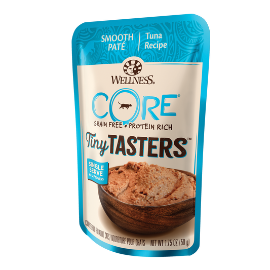 Wellness Core Tiny Tasters Pate Tuna Recipe Wet Cat Food 1.75oz