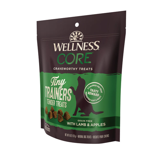 Wellness Core Tiny Trainers Lamb & Apple Tender Dog Treats 6oz