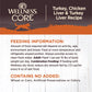 Wellness Core Turkey, Chicken Liver & Turkey Liver Formula Wet Dog Food 12.5oz