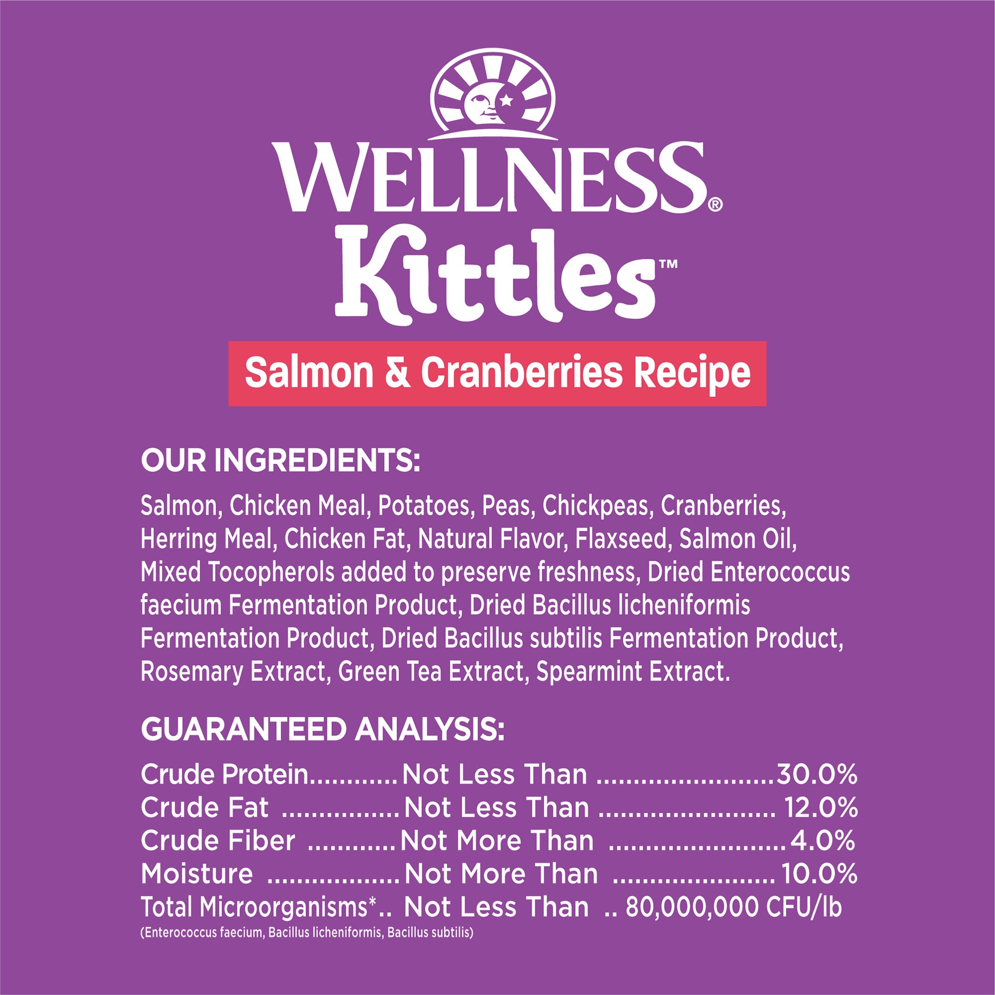 Wellness Kittles Salmon & Cranberries Recipe Cat Treats 2oz