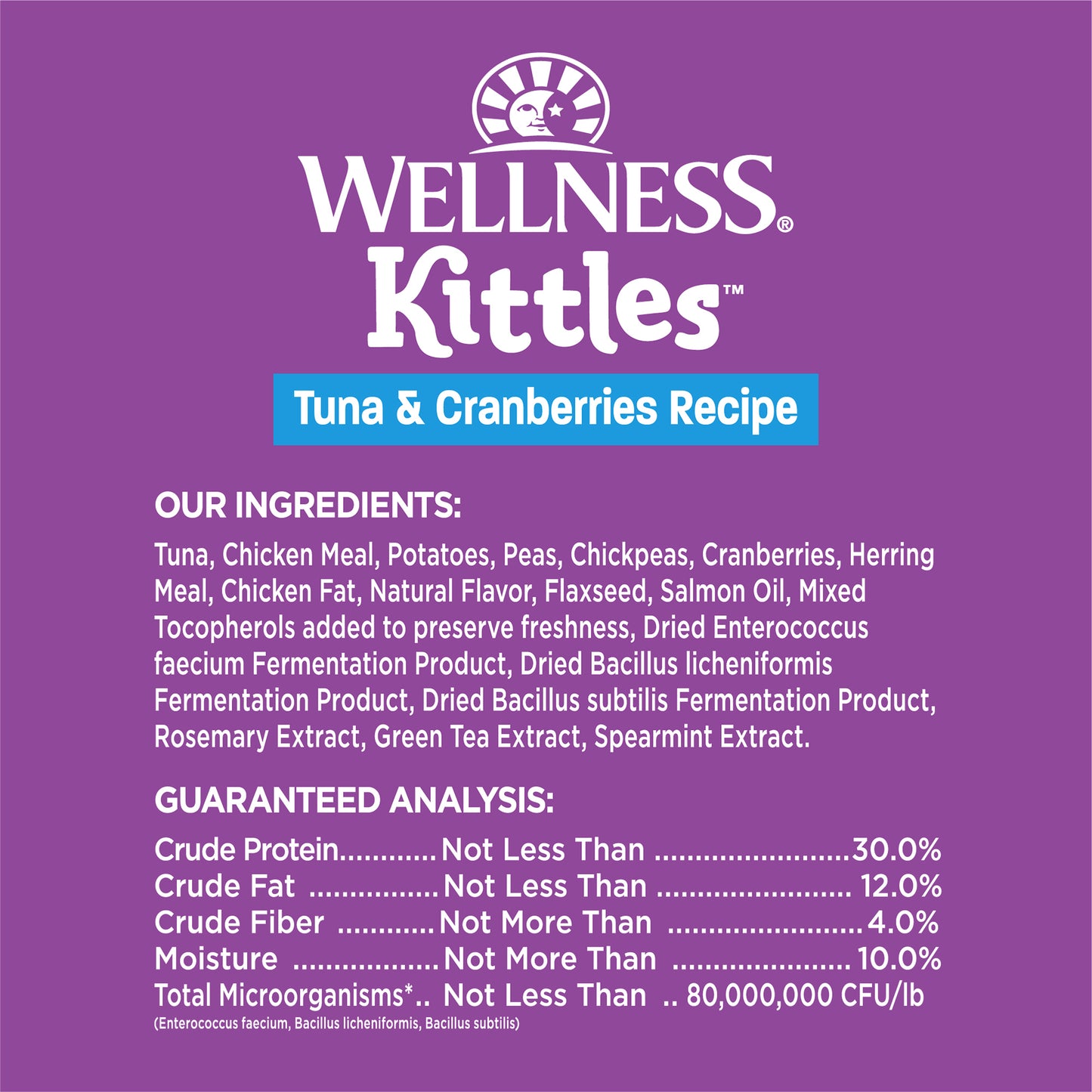 Wellness Kittles Tuna & Cranberries Recipe Cat Treats 2oz