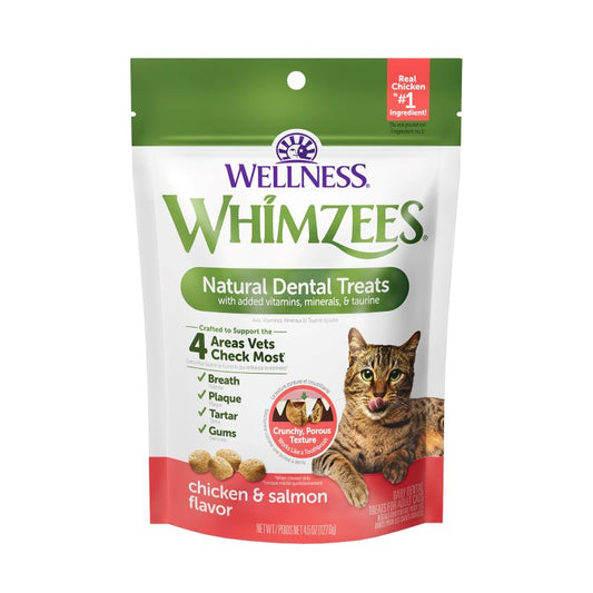 Whimzees Chicken & Salmon Flavour Dental Cat Treats