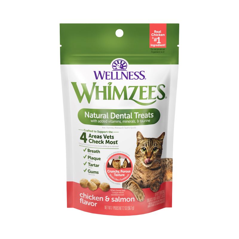Whimzees Chicken & Salmon Flavour Dental Cat Treats