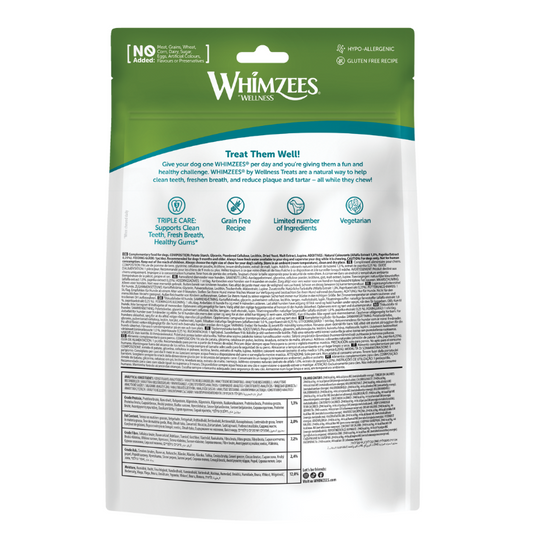 Whimzees Stix Small Grain-Free Dental Dog Treats 28pc