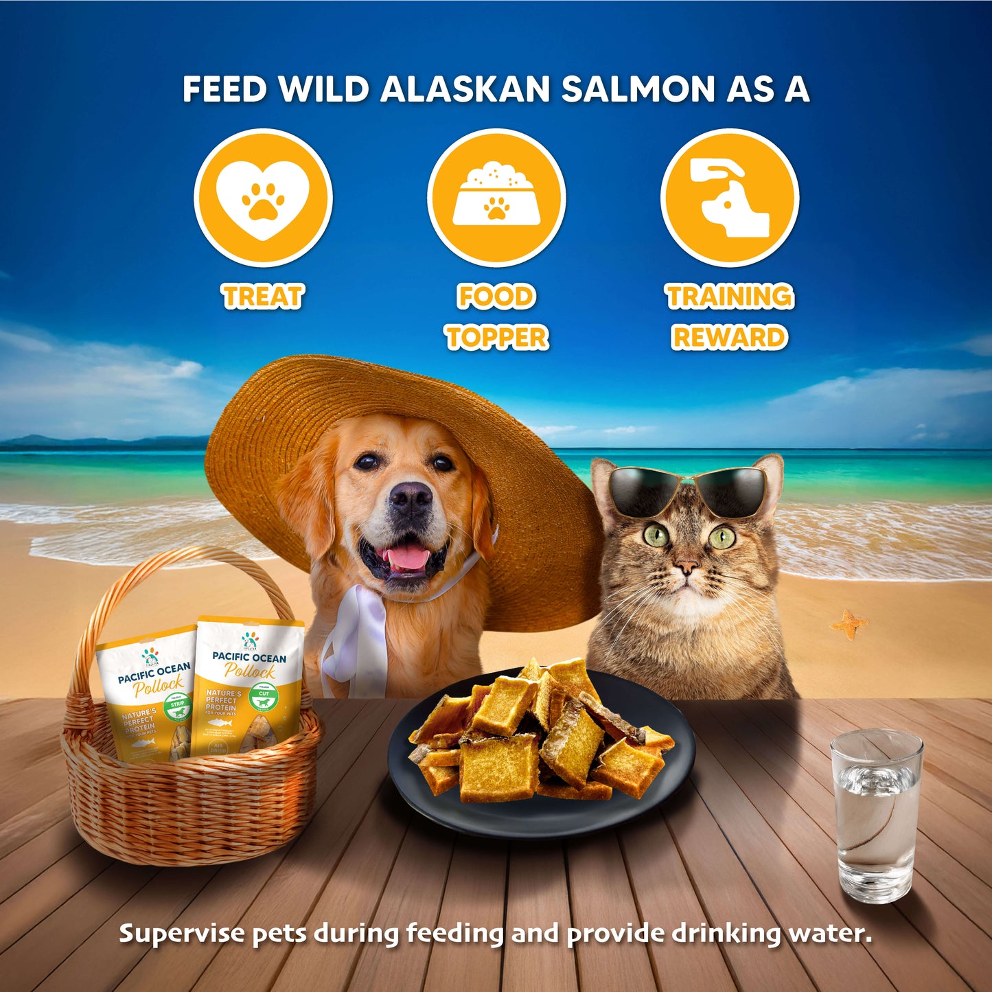 SingAPaw Pollock With Fish Roe Soft Cut