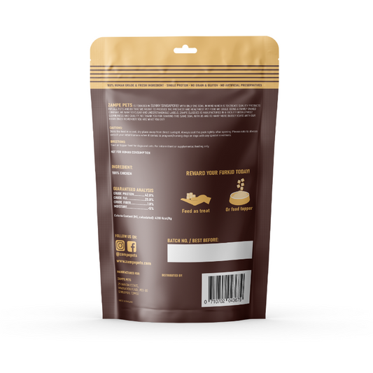 Zampe Freeze Dried Chicken Treats For Cats & Dogs - 80g