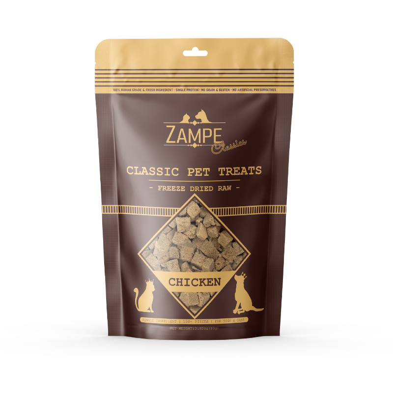 Zampe Freeze Dried Chicken Treats For Cats & Dogs - 80g