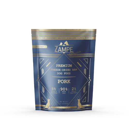 Zampe Freeze Dried Pops 400g - Pork