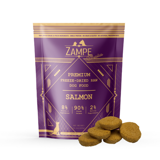 Zampe Freeze Dried Sliders 400g - Salmon