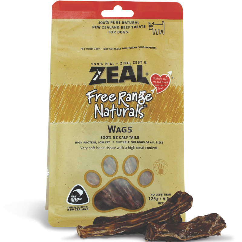 Zeal Wags Dog Treats - 125g