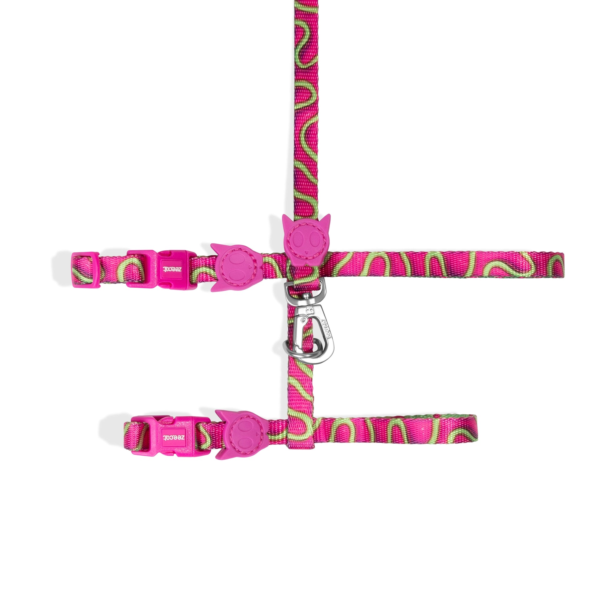 ZeeCat H3D Jelly Cat Harness + Leash