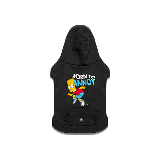 ZeeDog Bart Simpson Born To Annoy Hoodie